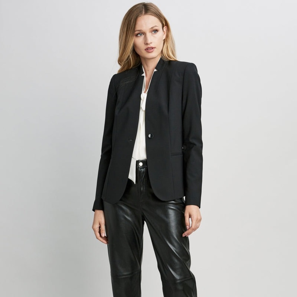 Elie Tahari Black Suit Jacket